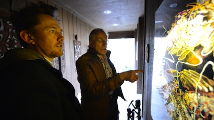 adrian heathfield and alphonso lingis looking at fish